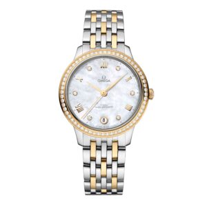 Omega De Ville Prestige Watch, 34mm Mother of Pearl Dial, 434.25.34.20.55.002