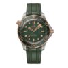 Omega Seamaster Diver 300M Watch, 42mm Green Dial, 210.92.42.20.10.001
