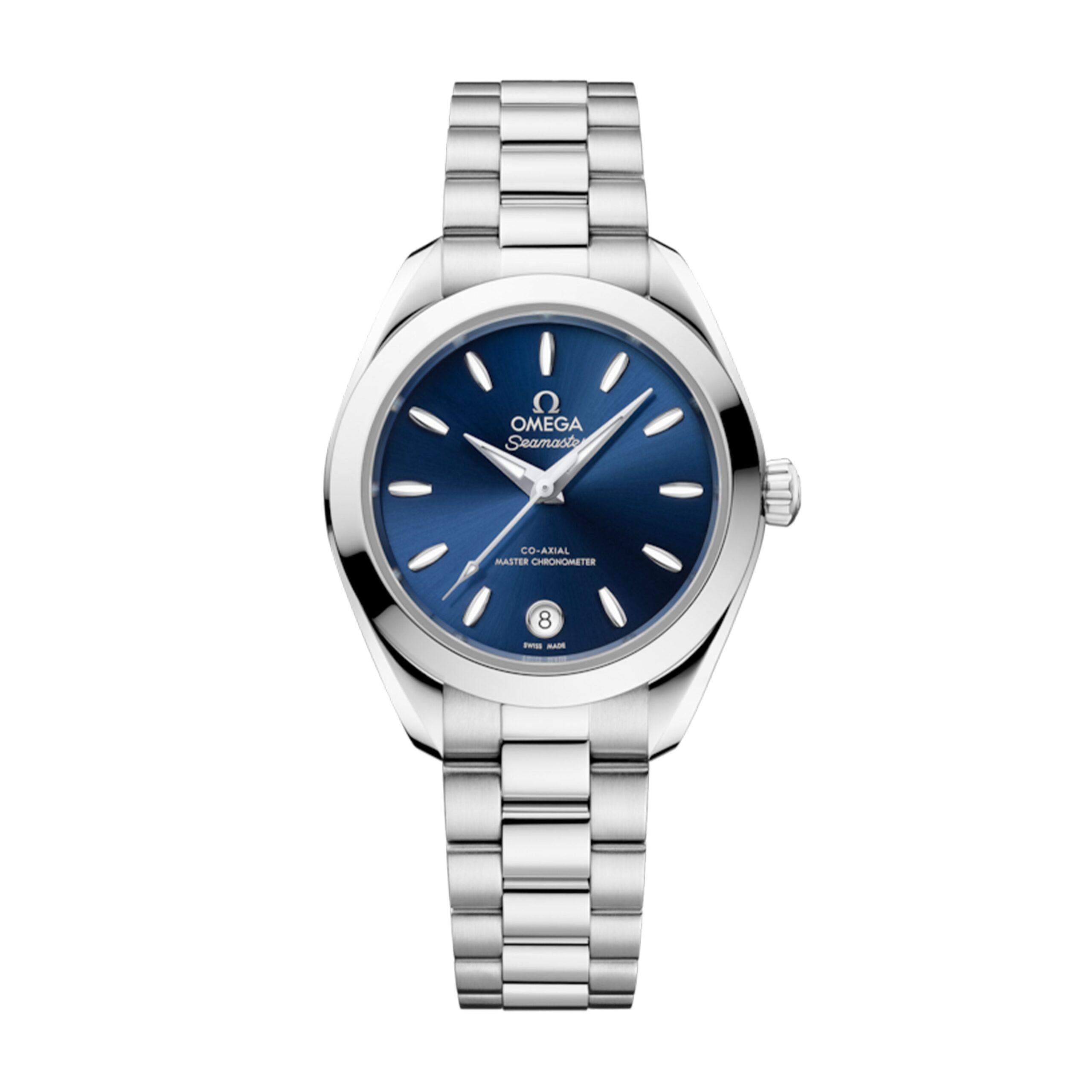Omega Seamaster Aqua Terra 150M Watch, 30mm Blue Dial, 220.10.30.20.03.001