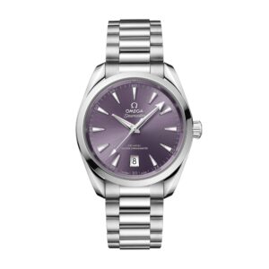 Omega Seamaster Aqua Terra Shades Watch, 38mm Purple Dial, 220.10.38.20.10.004