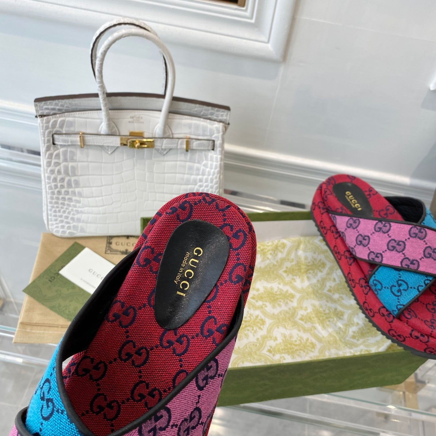 GUCCI Women's Platform Slide Sandal - Image 7