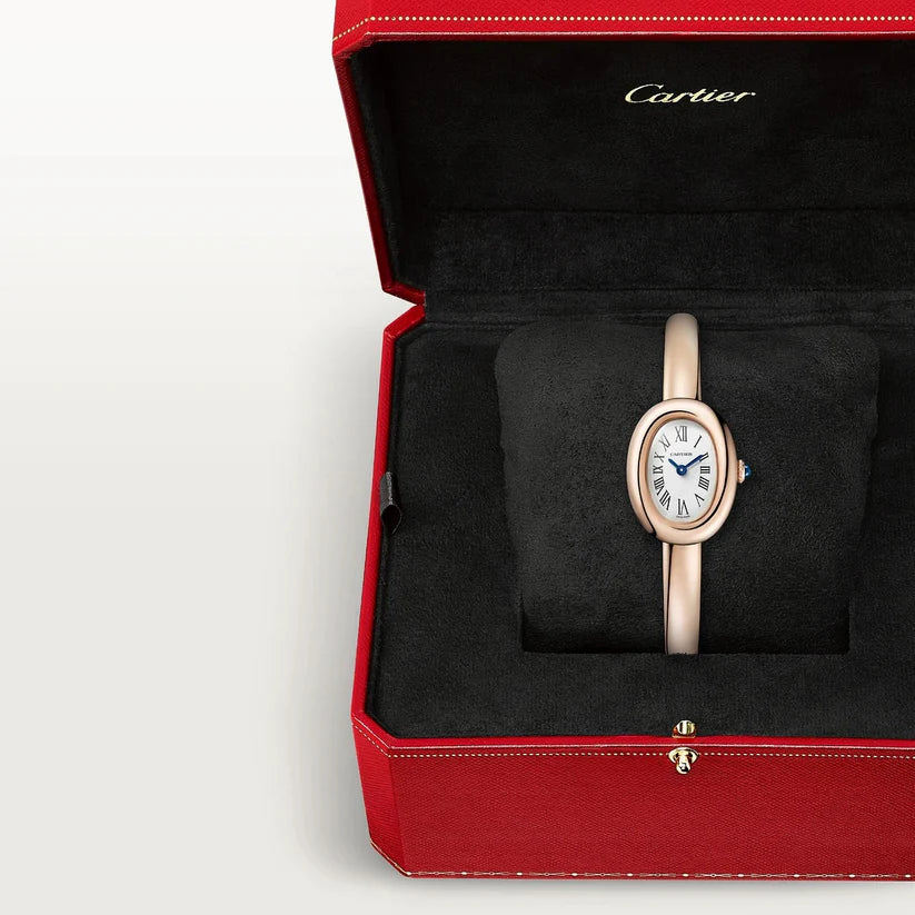 Baignoire (Size 16) Mini 18-Karat Rose Gold Watch - Image 3