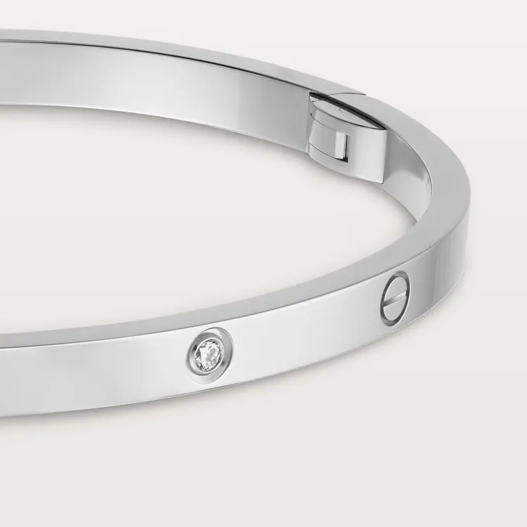 LOVE BRACELET, SMALL MODEL, 6 DIAMONDS - 16 - Image 4