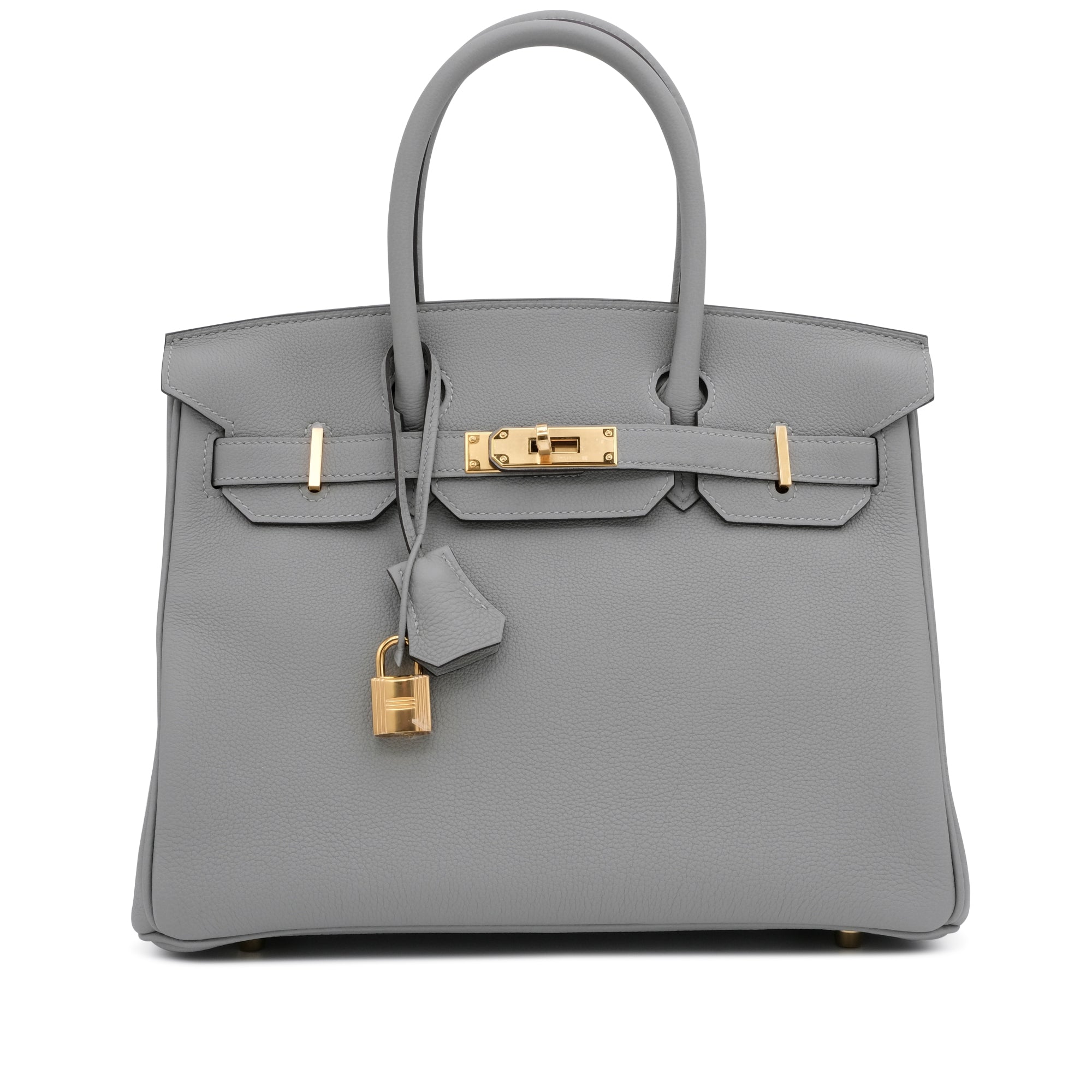 Birkin 35 Gris Mouette Togo Gold Hardware