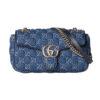 Gucci marmont 26 cm blue denim