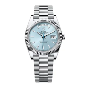 Rolex Day-Date 228236 “Ice Blue Grooved” Super Clone Quality
