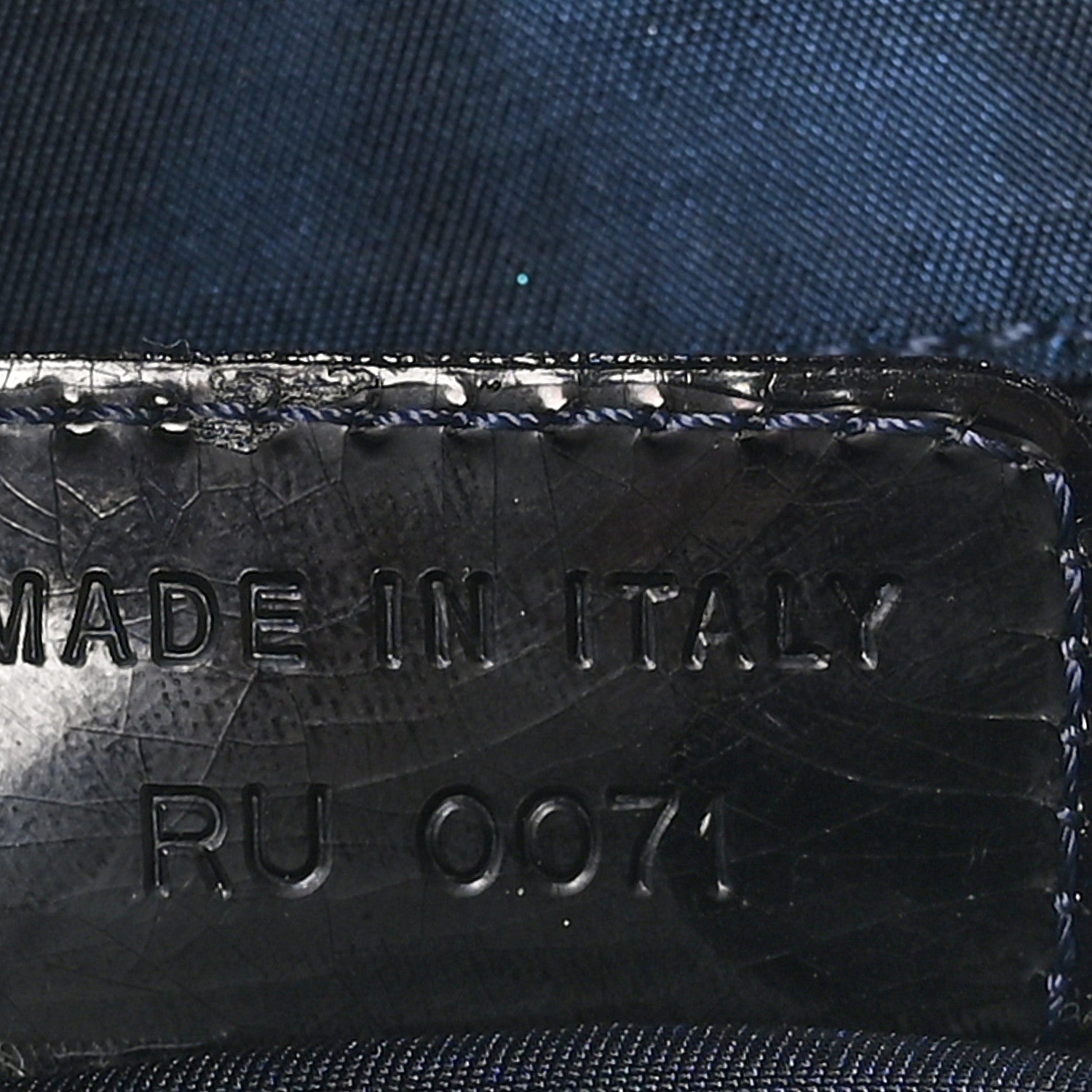 Denim Speedway Double Saddle Bag Blue - Image 7