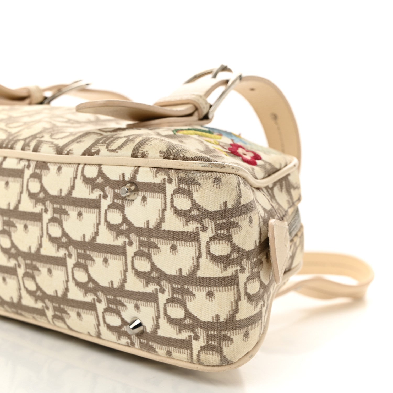 Monogram Vintage Flowers Small Bowler Beige - Image 9