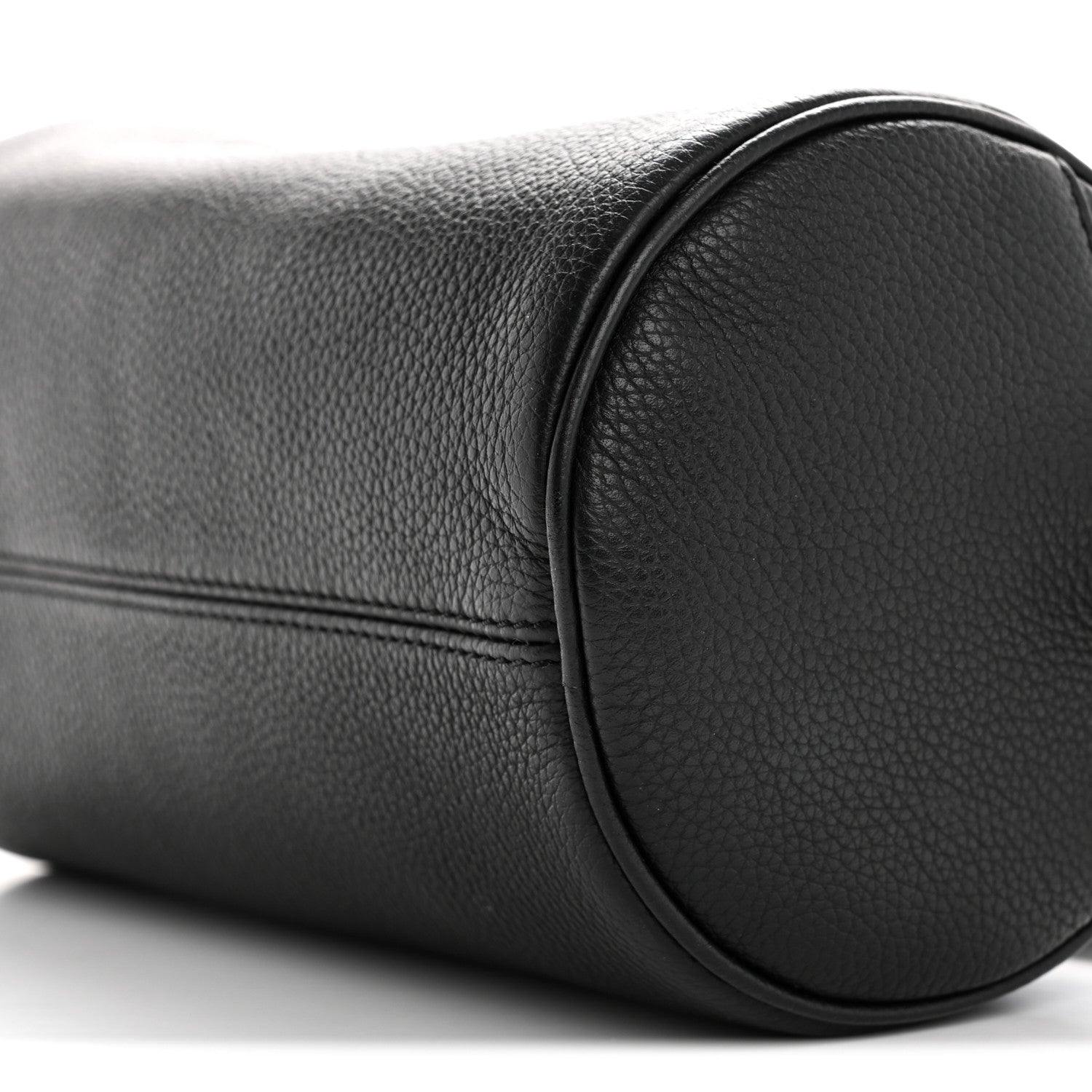 HOMME Grained Calfskin Mens Roller Messenger Black - Image 9