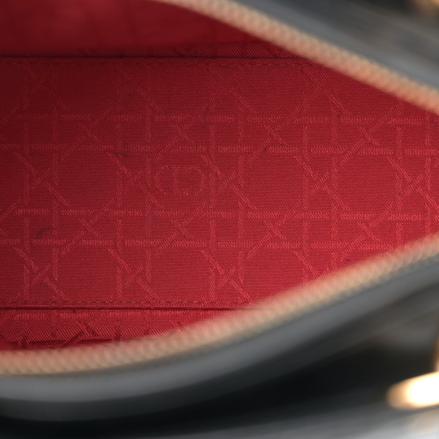 Lambskin Cannage Medium Lady Dior Black - Image 4