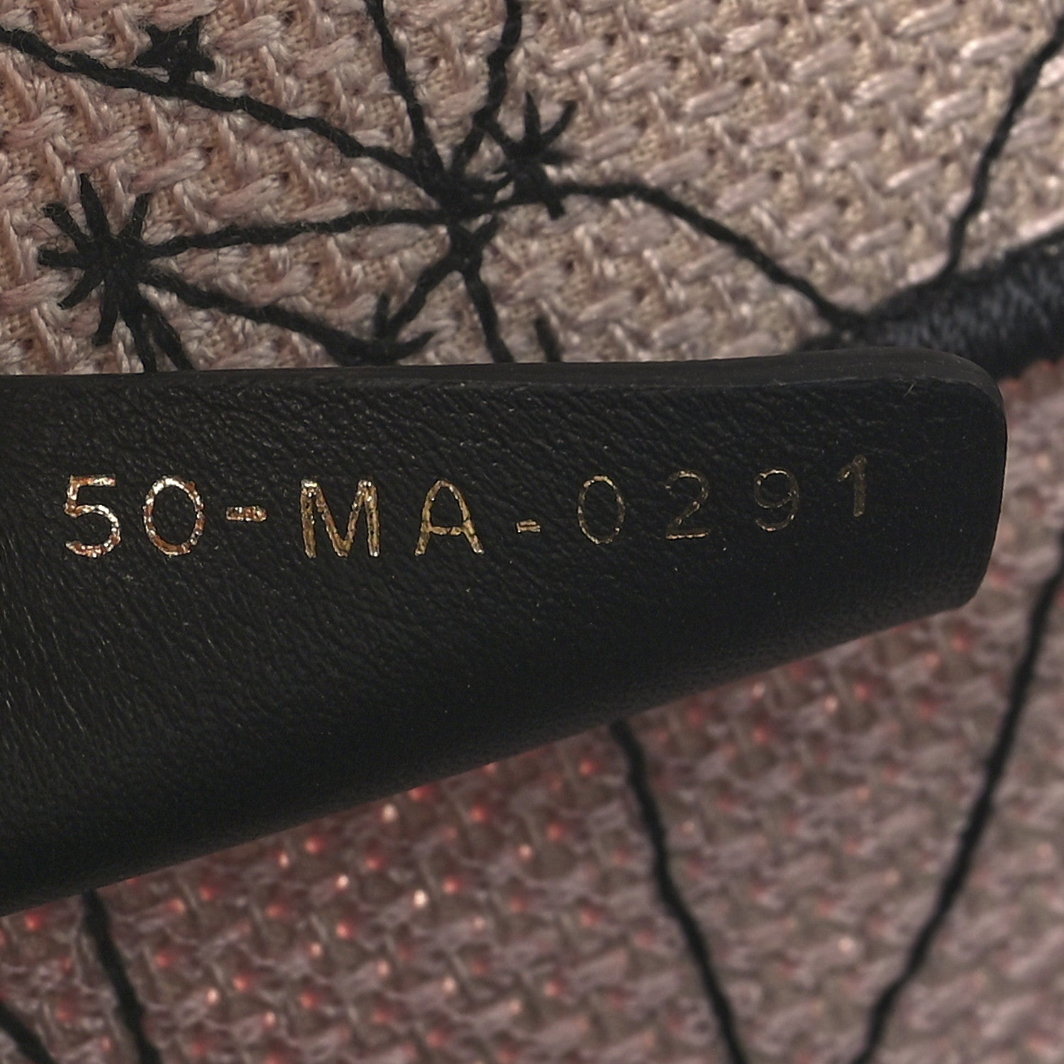 Canvas Embroidered Medium Zodiac Book Tote Latte Multicolor - Image 7