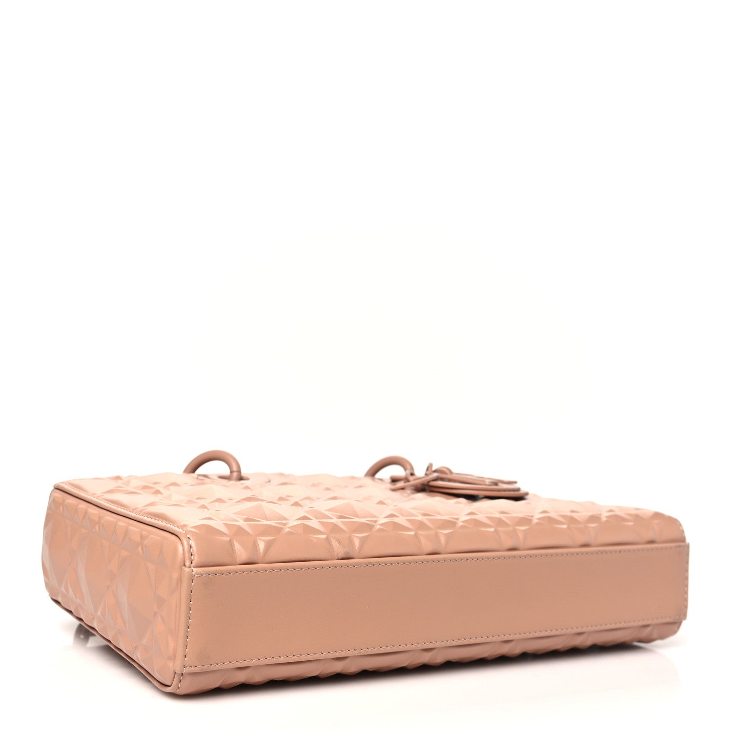 Calfskin Cannage Diamond Medium Lady D-Joy Rose Des Vents - Image 4