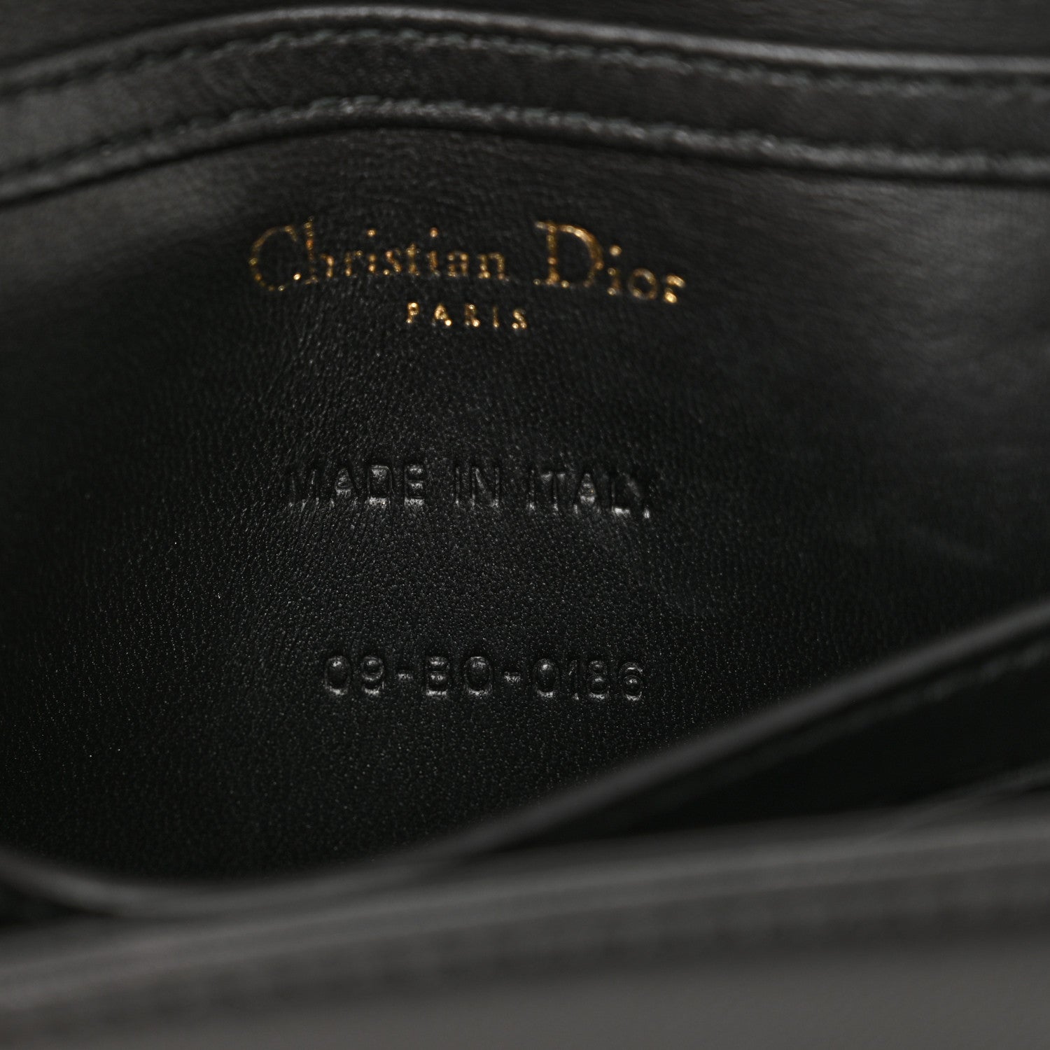 Lambskin Baby Diorama Flap Bag Black - Image 7