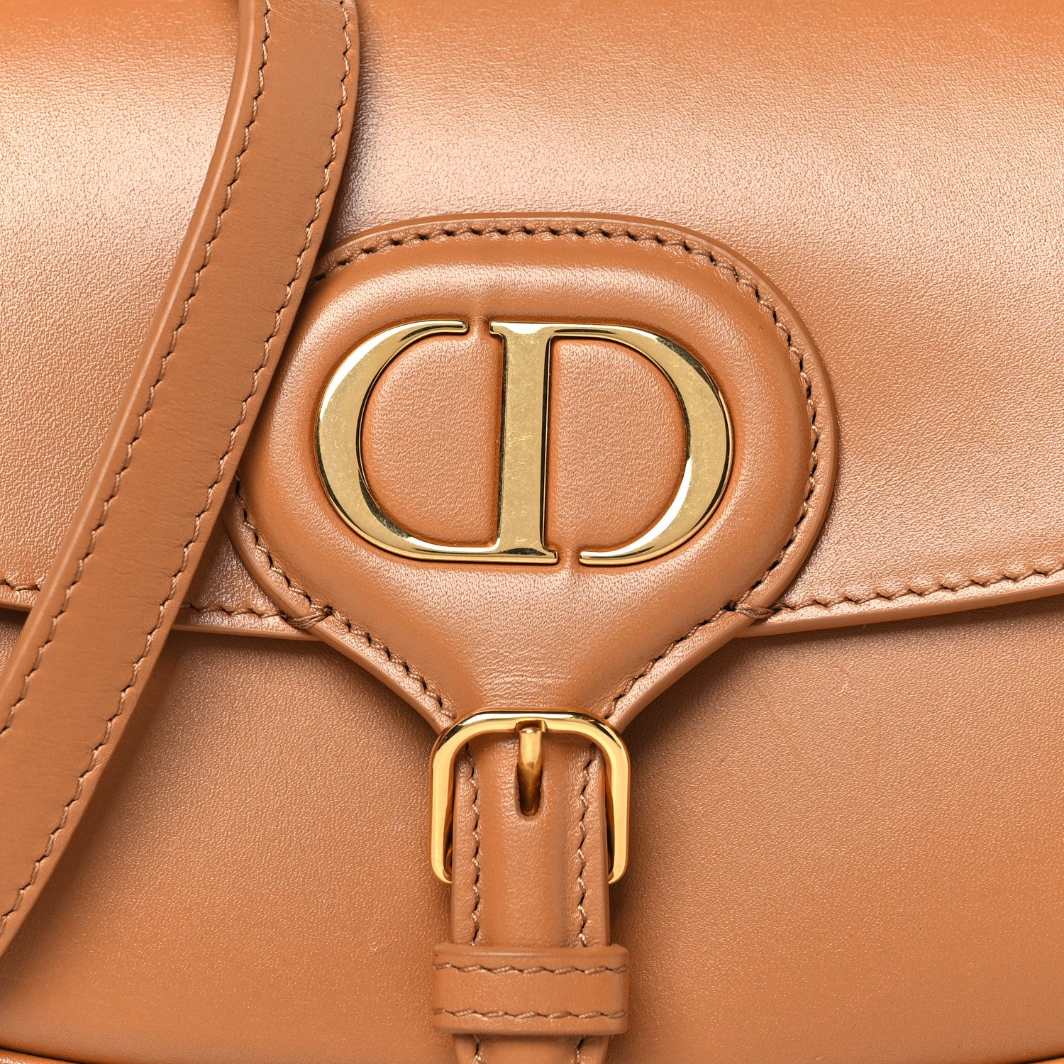 Box Calfskin East West Bobby Bag Cognac - Image 8