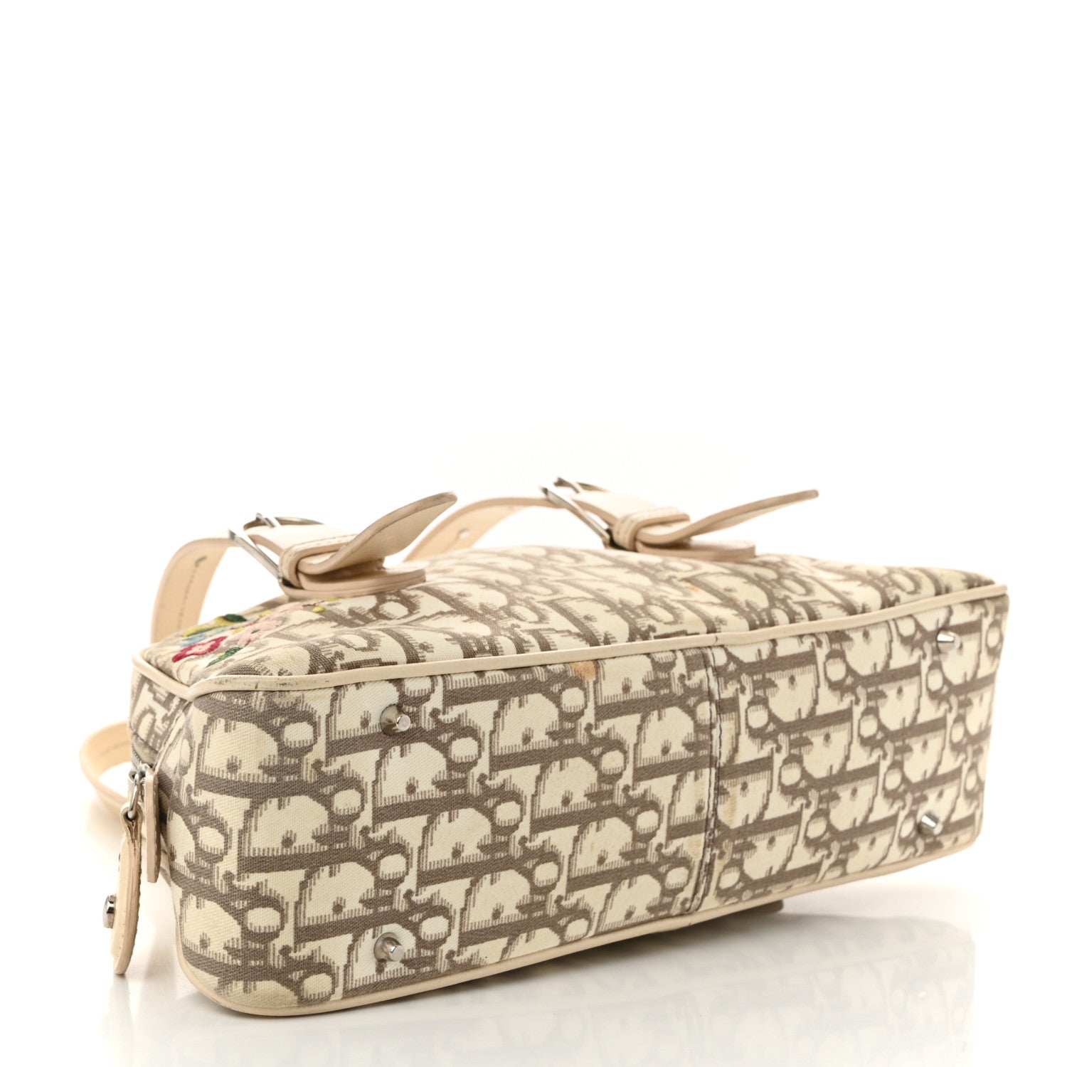 Monogram Vintage Flowers Small Bowler Beige - Image 4