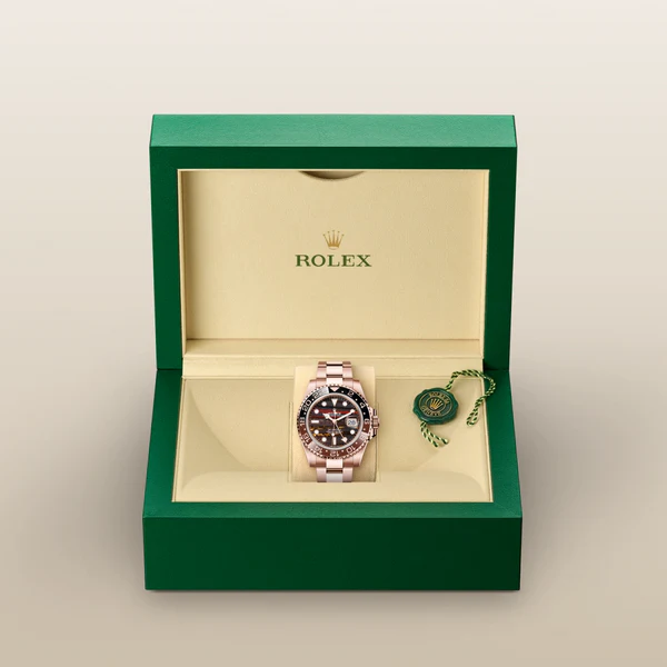 Rolex GMT-Master II "Root Beer" Tiger Iron Dial Rose Gold Oyster 126715CHNR - 2025 New Release - Image 5