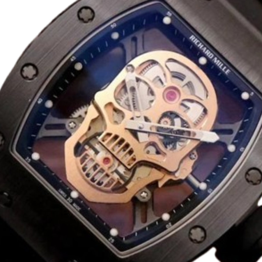 Richard Mille RM 52-01 Tourbillon “Skull” Premium Copy 1:1 - Image 3