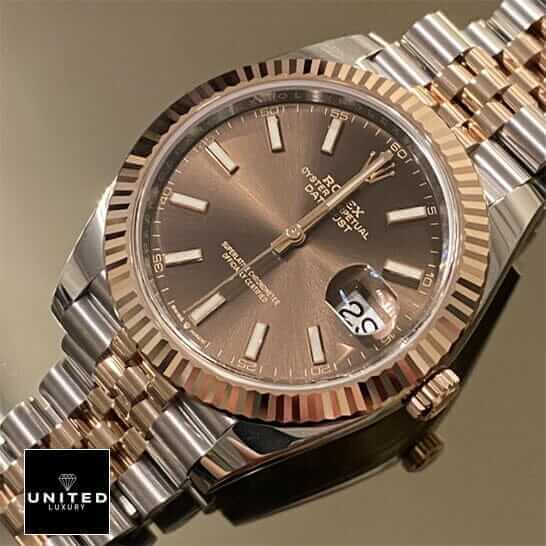 Rolex Datejust 126331 "Everose Gold" Ultra Luxury Clone rolex 126331 chocolate replica luxurywatch 2 rolex-126331-chocolate-replica-luxurywatch-2