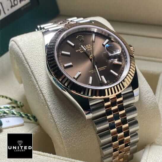 Rolex Datejust 126331 "Everose Gold" Ultra Luxury Clone rolex 126331 chocolate replica luxurywatch 3 rolex-126331-chocolate-replica-luxurywatch-3