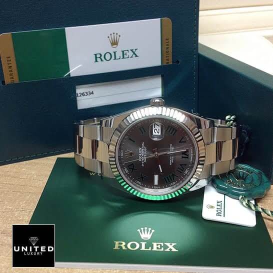 Rolex Datejust 126334 Wimbledon Replica rolex 126334 wimbledon replica3 Rolex Datejust 126334 Wimbledon Fluted Bezel Oyster Replica & Guarentee Card