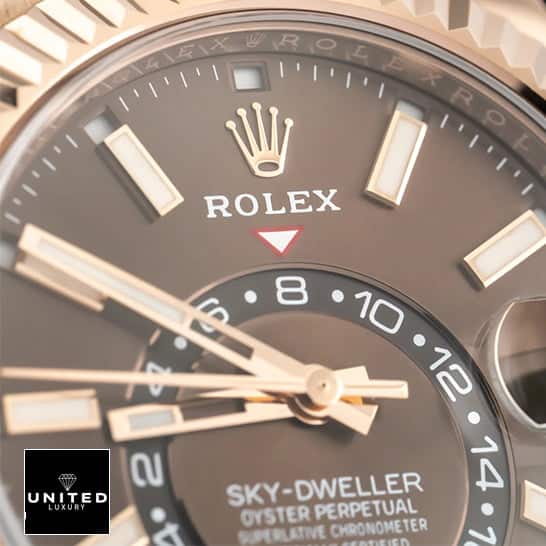 Rolex Sky-Dweller 326235 "Chocolate Dial" Exact Duplicate Quality rolex 326235 chocolate replica 2 Rolex Sky-Dweller Chocolate Dial 326235 Replica
