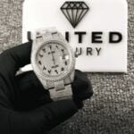 Rolex Datejust 126300 "Iced Out Arabic Dial" Super Clone Quality - Image 2