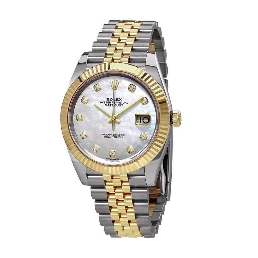 Rolex Datejust 126333 Mother Of Pearl Diamond Dial Ultra Fine Replica - Image 5