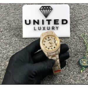 Rolex Datejust 116300 "Iced Out Arabic Dial" Collector’s Copy 1:1 - Image 2