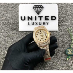 Rolex Datejust 116300 “Iced Out Arabic Dial” Collector’s Copy 1:1