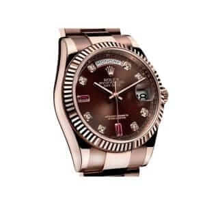 Rolex Day-Date 128235 "Chocolate Dial" Top Grade Clone 1:1 - Image 3