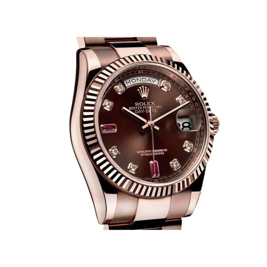 Rolex Day-Date 128235 “Chocolate Dial” Top Grade Clone 1:1 - Image 2
