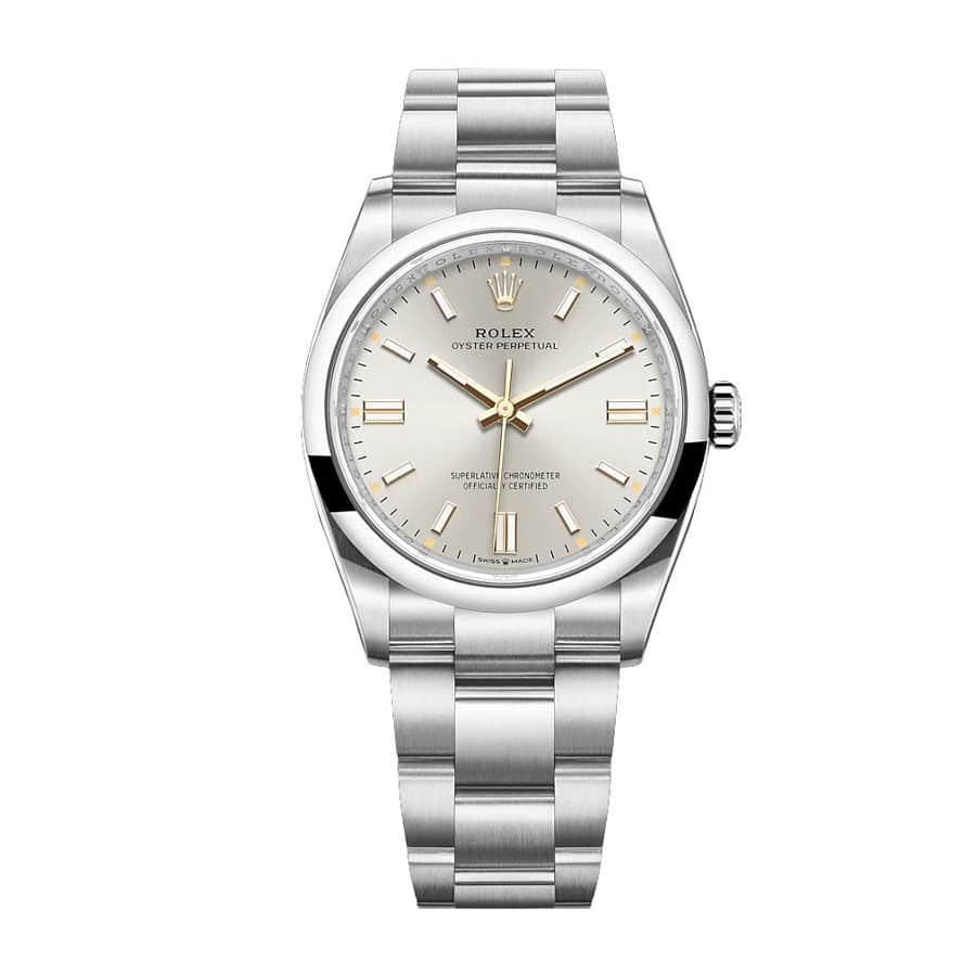 Rolex Oyster Perpetual 126000 “Grey Dial” Master Clone Quality - Image 2