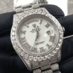 Rolex Day-Date II Diamond-Set Timepiece 218239 True Clone 1:1 - Image 3