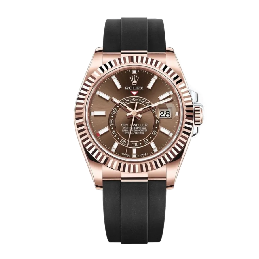 Rolex Sky-Dweller 326235 “Chocolate Dial” Exact Duplicate Quality - Image 2