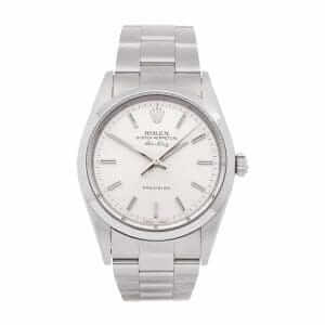 Rolex Air-King Stainless Steel White Dial 14000 Authentic Copy 1:1