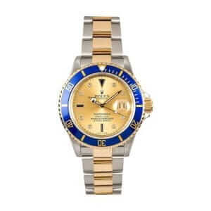 Rolex Submariner 16613 "Serti Two-Tone" Top Grade Clone 1:1