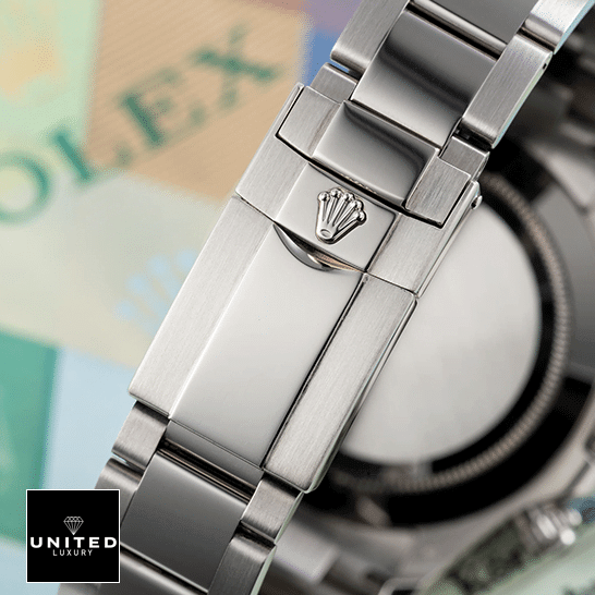 Rolex Daytona 116509 Stainless Steel Oyster Bracelet Fold Clasp on the Rolex logo Replica
