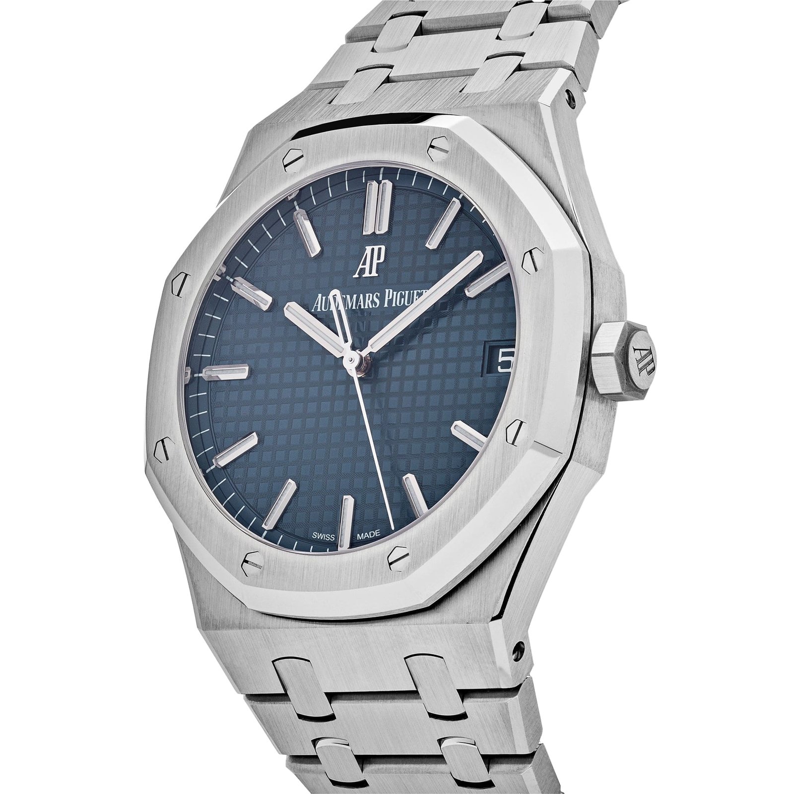 Audemars Piguet Royal Oak 15500ST.OO.1220ST.01 Selfwinding Stainless Steel Blue Dial - Image 3