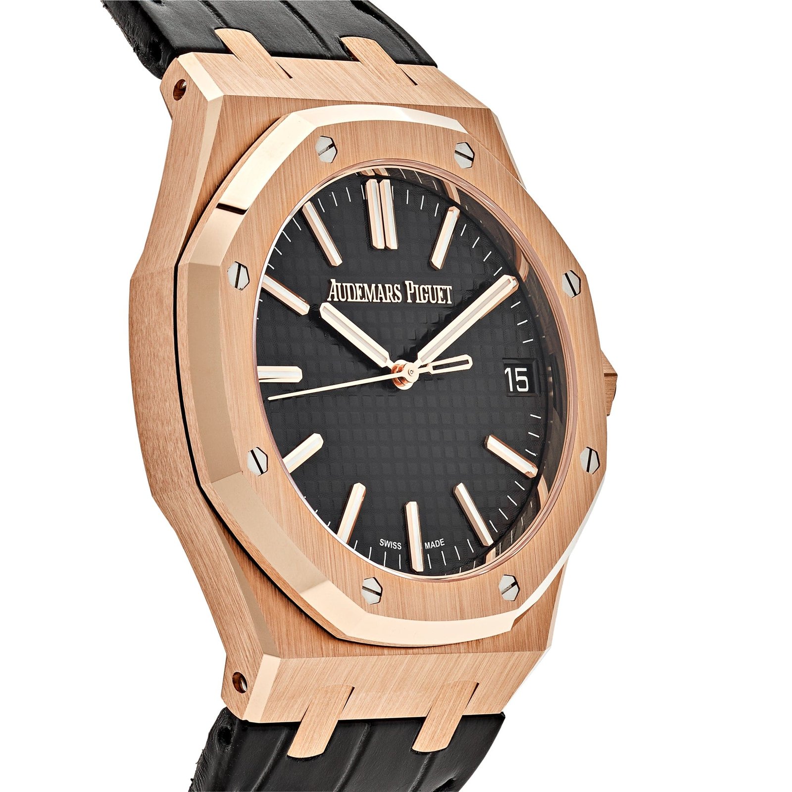Audemars Piguet Royal Oak 15510OR.OO.D002CR.02 Rose Gold Black Dial (2025) - Image 5