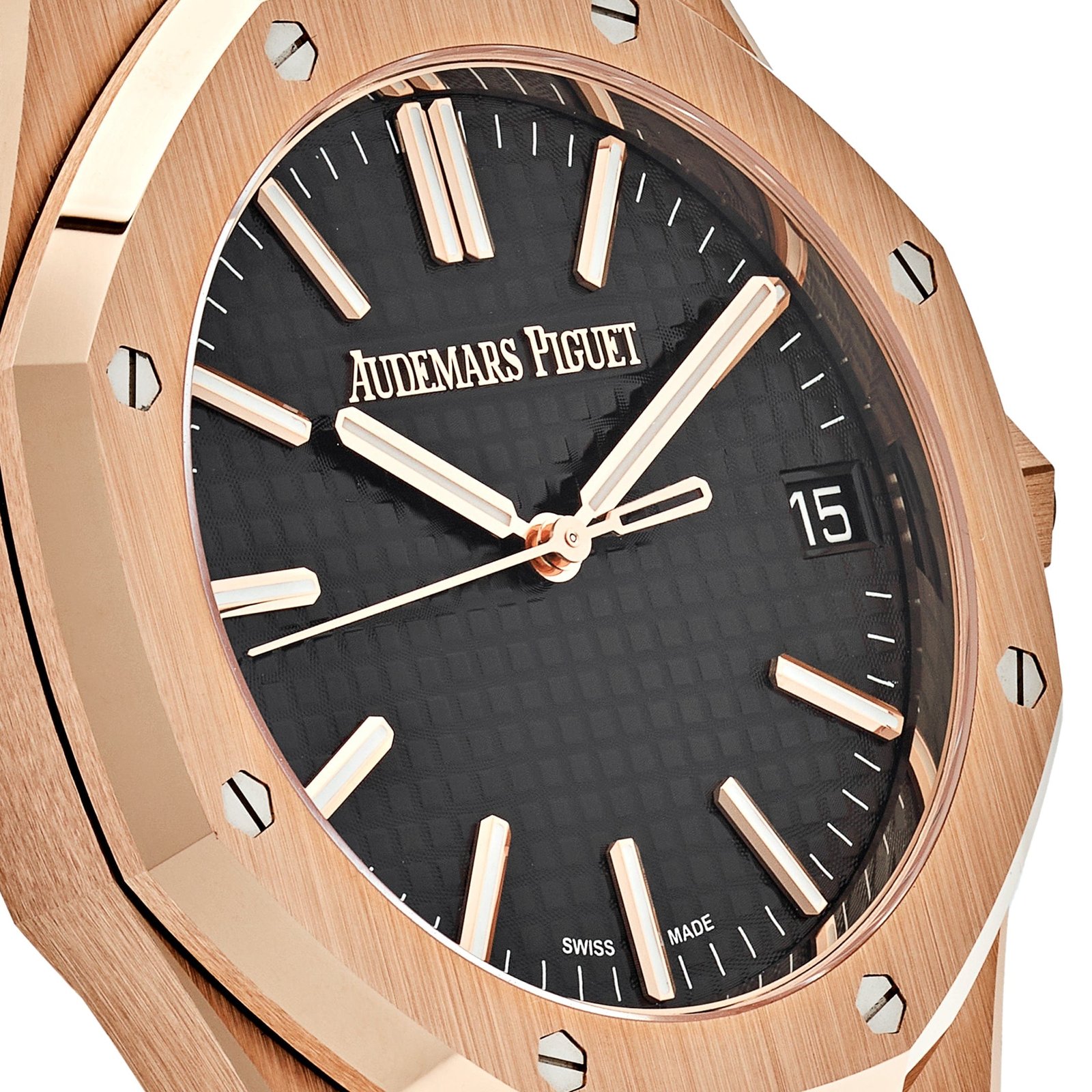 Audemars Piguet Royal Oak 15510OR.OO.D002CR.02 Rose Gold Black Dial (2025) - Image 4