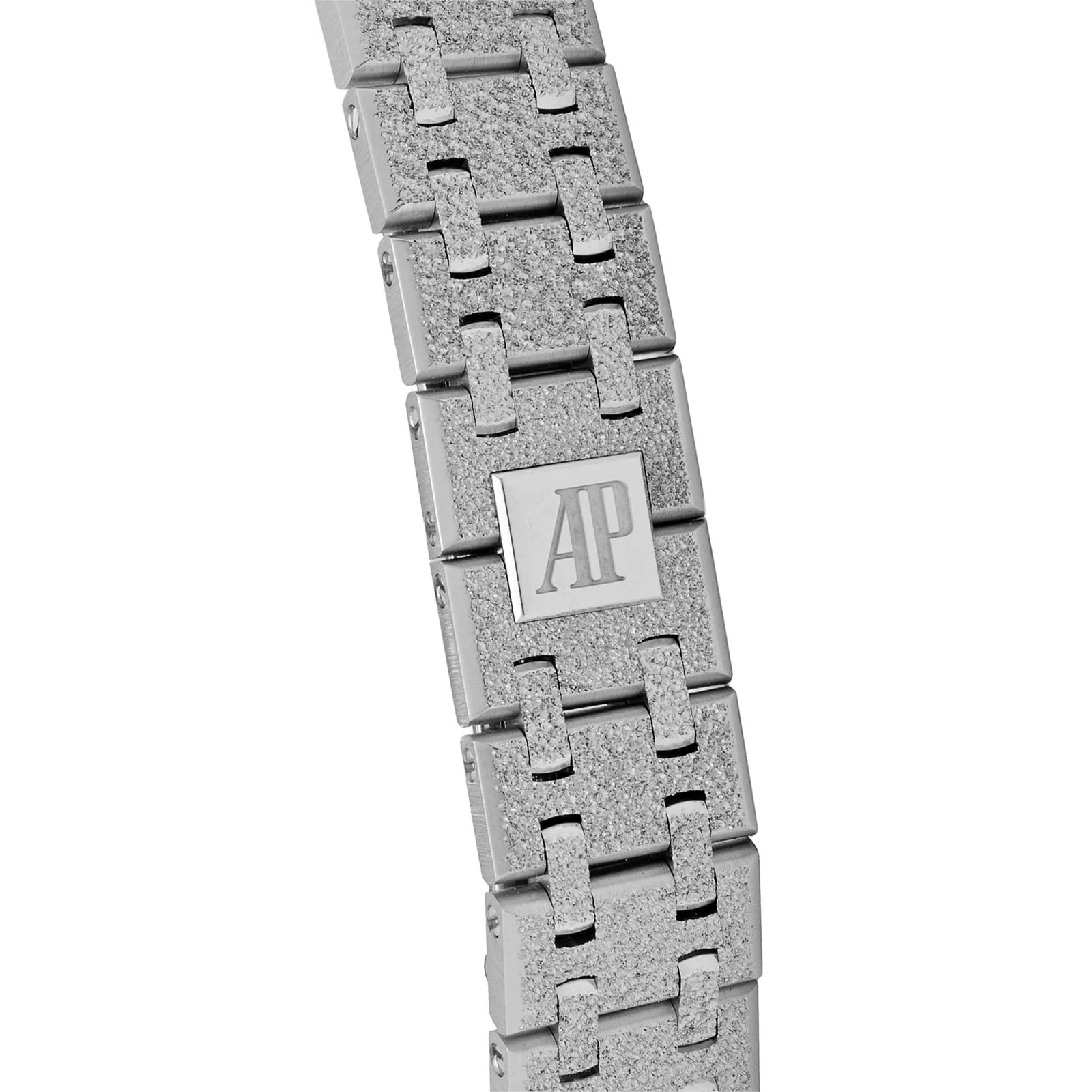 Audemars Piguet Royal Oak 67630BC.GG.1312BC.01-B 'Mini' Frosted White Gold Quartz (2025) - Image 7
