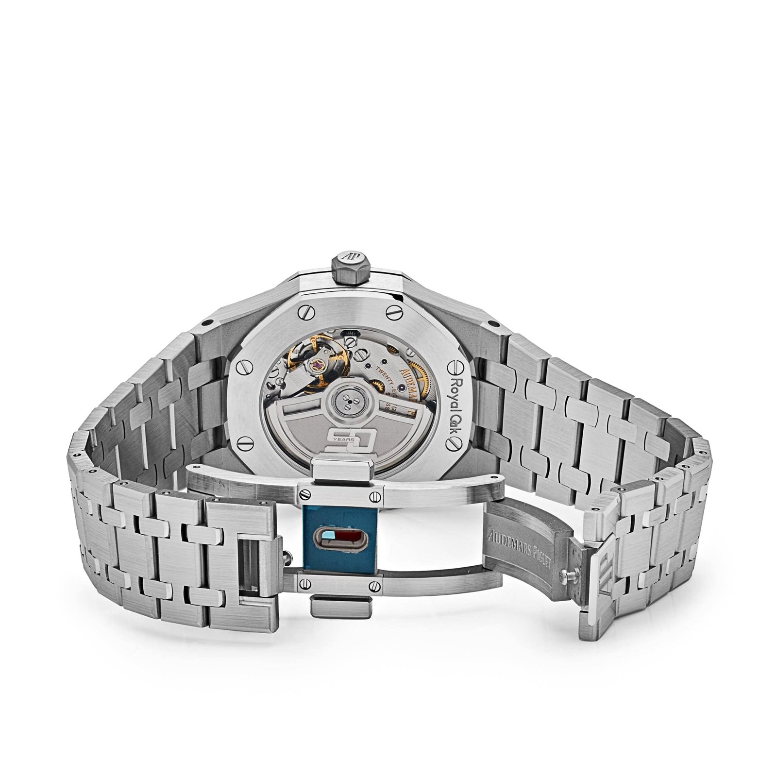 Audemars Piguet Royal Oak 77451ST.ZZ.1361ST.01 'Ladies' Selfwinding '50th Anniversary' Stainless Steel Light Blue Dial Diamond Bezel (2023) - Image 6
