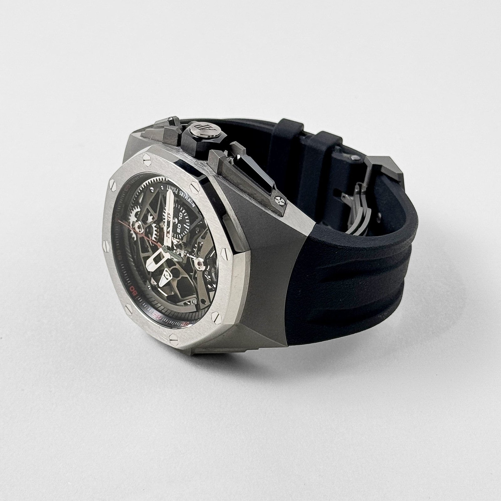 Audemars Piguet Royal Oak Concept 26587TI.OO.D067CA.01 Tourbillon Chronograph Titanium Openworked Dial (2018) - Image 5