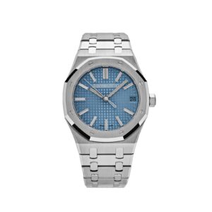 Audemars Piguet Royal Oak 15510BC.OO.1320BC.01 White Gold Blue Baguette Dial Limited Edition of 100