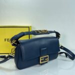 FENDI Baguette 2366 Limited Edition Black Smooth Calfskin