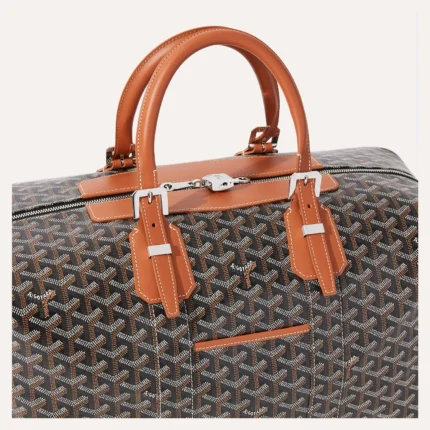 GOYARD Bowling 45 bag-Black & Tan
