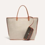 GOYARD Saint Louis GM Bag-Black & Tan