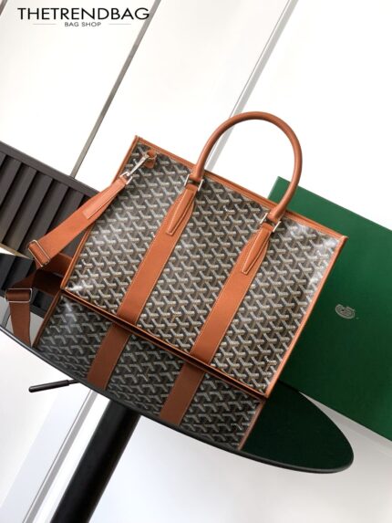 GOYARD Morvan document case Black & Tan