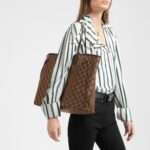 Neverfull inside red
