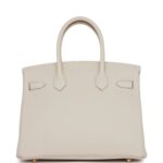 Hermès Birkin 30 Craie Togo Gold Hardware
